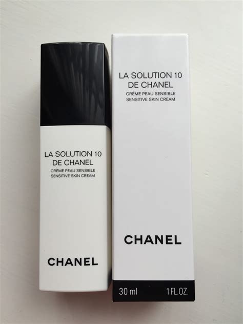 chanel 10 ingredients cream|chanel la solution 10.